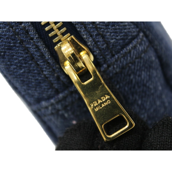 Prada Cosmetic Pouch Denim - Picture 15 of 16
